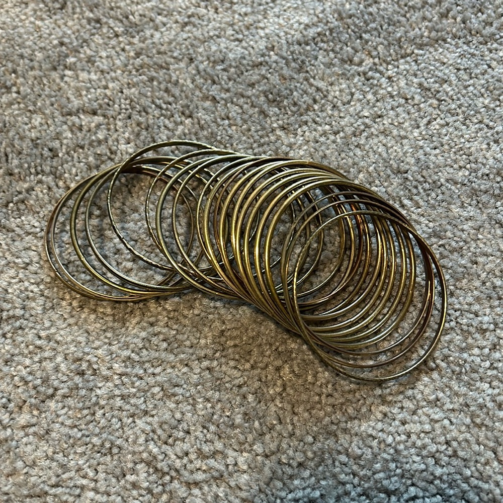 Forever 21 Gold Bangles